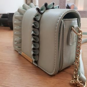Seafoam green purse